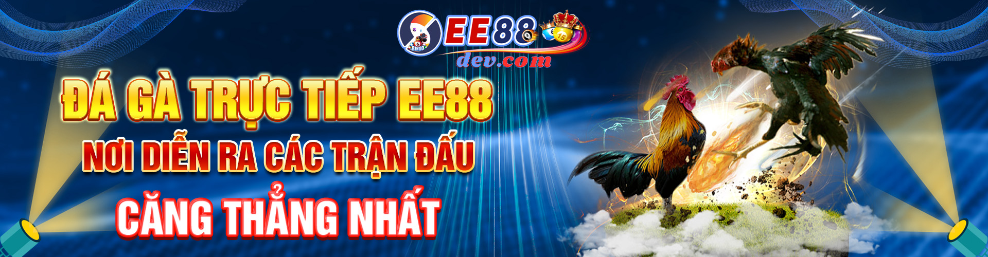 Đá gà trực tiếp EE88 hấp dẫn